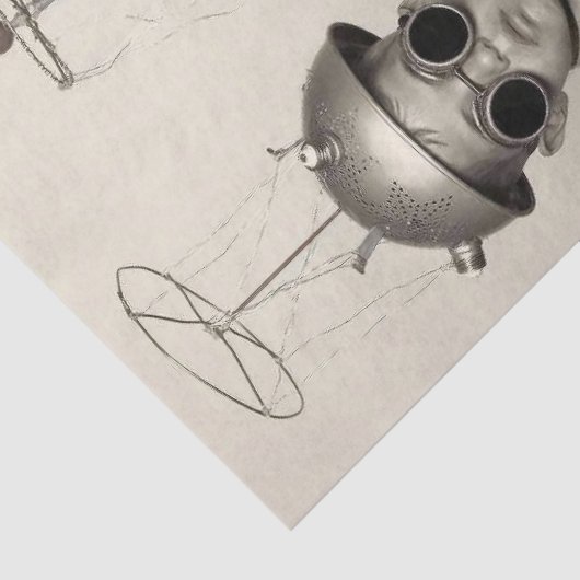  kinderen in Halloween Space Costumes Tissuepapier (Detail)