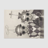  kinderen in Halloween Space Costumes Tissuepapier (Voorkant)