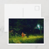 Kinderen in het bos, Ivan Kramskoi Briefkaart (Voorkant / Achterkant)