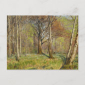Kinderen in het lentebos H.A. Brendekilde Briefkaart (Voorkant)