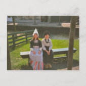 Kinderen in het Nederlands nationaal kostuum Briefkaart (Voorkant)