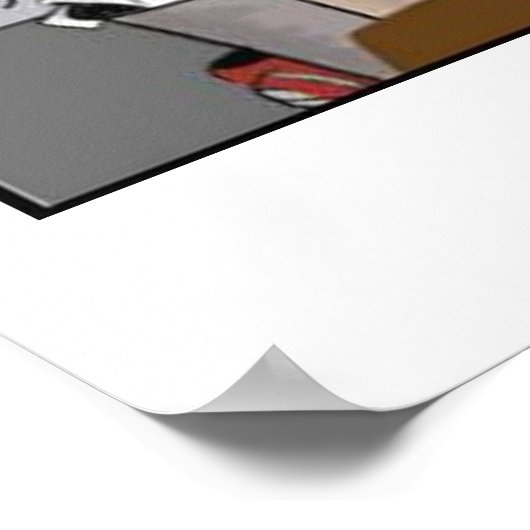 Kinderen in het Poster Classroom Cartoon (Hoek)