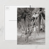 Kinderen in kostuum, 1922 briefkaart (Voorkant / Achterkant)