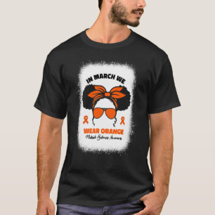 Kinderen in maart Draag we Sinaasappel MS Multiple T-shirt