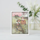  kinderen in Meadow door Anne Anderson Briefkaart (Staand voorkant)