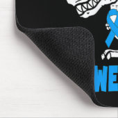 Kinderen in november Draag blauwe diabetes . Muismat (Hoek)