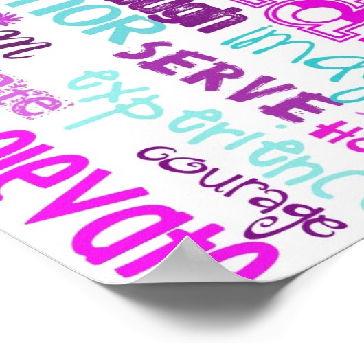 Kinderen in pasta op Poster (Hoek)