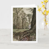 Kinderen in Tuinen Kensington (Spatie binnen) Kaart (Gele Bloem)