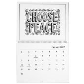 Kinderen Inspirerende Kleurkalender Kalender (Feb 2027)