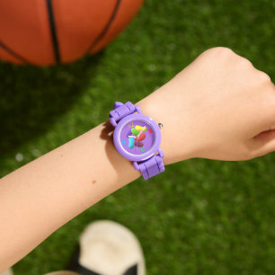Kinderen Jelly Bean Tijd Kijken Horloge