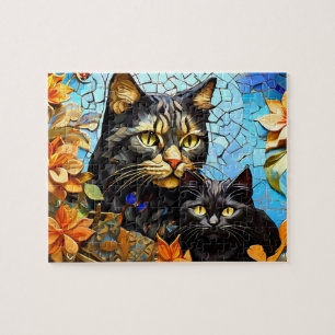 Kinderen Jigsaw Puzzel Sets van Mozaïek Katten