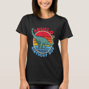 Kinderen Jongen Verjaardag I Opa I Brachiosaurus I T-shirt
