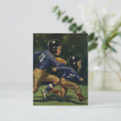  kinderen, jongens die Football spelen, sport Briefkaart (Staand voorkant)