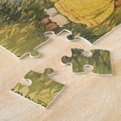  kinderen, jongens en meisjes die op Creek spelen Legpuzzel (Zijkant)