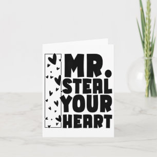 Kinderen Jongens Valentijnshirt Mijn Hart Steelt V Kaart
