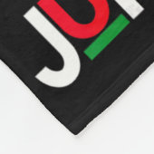 Kinderen Juneteenth Prince 1865 Black History Mont Fleece Deken (Hoek)