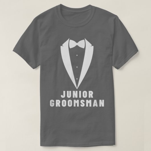 Kinderen Junior Bruidsjonker Trouwpartij Bachelor T-shirt (Design voorkant)