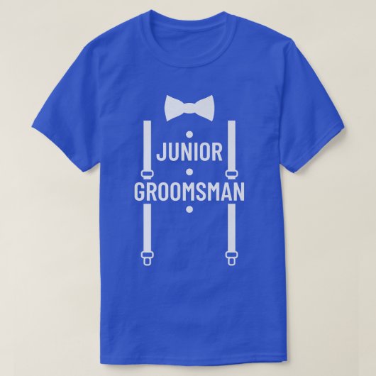 Kinderen Junior Bruidsjonker Trouwpartij Bachelor T-shirt (Design voorkant)