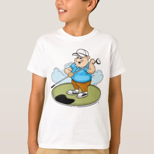Kinderen Junior Golf T-shirt (Voorkant)