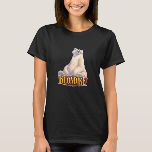 Kinderen Kalmeren Ijsbeer T-shirt (Voorkant)