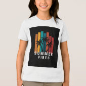 Kinderen Katoenen T-shirt Unisex Zachte Comfortabe (Voorkant)