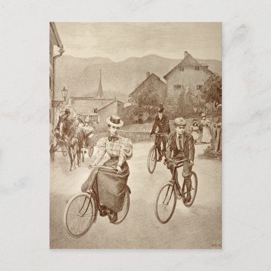 Kinderen Keizerin Elisabeth: Gisela & Prins Rudolf Briefkaart (Voorkant)