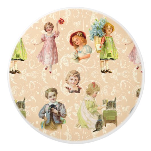 kinderen keramische knop (Voorkant)