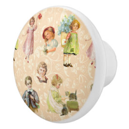 kinderen keramische knop