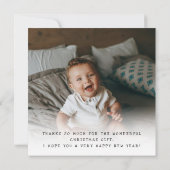 Kinderen Kerst 2 Foto Bedankt (Achterkant)