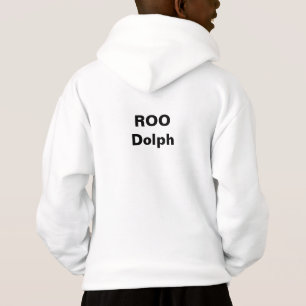 Kinderen kerst grap hoodie