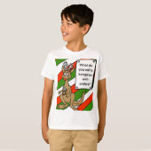 Kinderen Kerst Joke Tshirt (Voorkant volledig)
