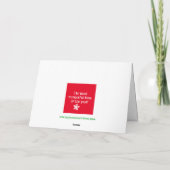 Kinderen Kerst Vintage Kaart  (Achterkant)