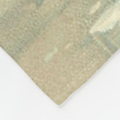 Kinderen Kerstboom Kerk Bevroren Vijver Sneeuw Fleece Deken (Hoek)