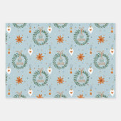 Kinderen Kerstmis Inpakpapier Vel (Voorkant)