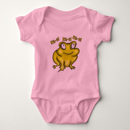 Kinderen Kikker T-Shirten en Kinder kikkervis Romper (Voorkant)