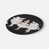 Kinderen Kinder Pierrot Clown Birthday Borden Papieren Bordje (Gekanteld)