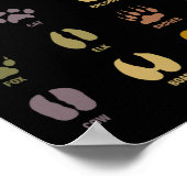 Kinderen Kinder wilde dierentuinen Poster (Hoek)