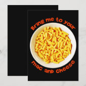 Kinderen Kinderen Breng Me Naar Je Mac En Kaas Lek Feestdagenkaart (Voorkant / Achterkant)