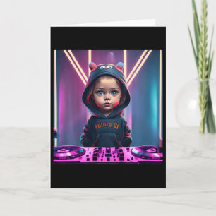 Kinderen Kinderen Dj Disk Jockey Pret Kinder- Edm Kaart