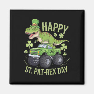 Kinderen Kinderen Gelukkige St Pat-rex Dag St Patr Magneet