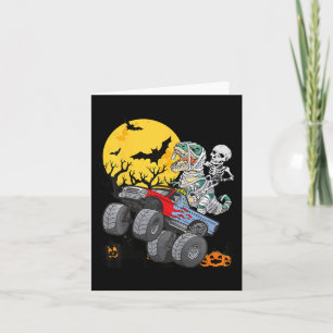 Kinderen Kinderen Skelet Monster Truck Maan Snoep Kaart