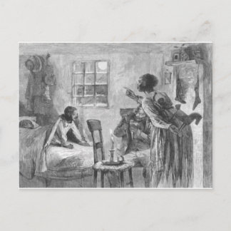 Kinderen klaarwakker op kerstavond feestdagenkaart