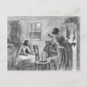 Kinderen klaarwakker op kerstavond feestdagenkaart (Voorkant)