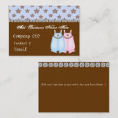 KINDEREN kleding Boutique CHIC Visitekaartje (Voorkant / Achterkant)