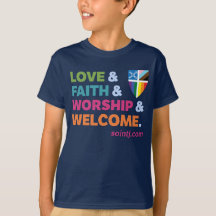 Kinderen kleuren welkom met trots schild
