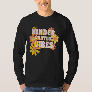 Kinderen Kleuter Trillingen Vintage Eerste Dag Van T-shirt