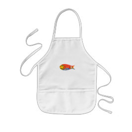KINDEREN KOKEN SCHORT LITTLE FISH DESIGN