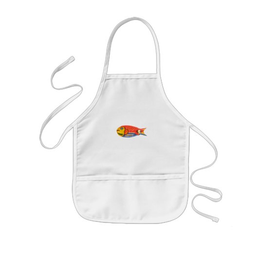 KINDEREN KOKEN SCHORT LITTLE FISH DESIGN (Voorkant)