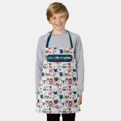 Kinderen kookschort Funny Little Chef schort Bakke (Gedragen)