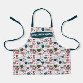 Kinderen kookschort Funny Little Chef schort Bakke (Voorkant)